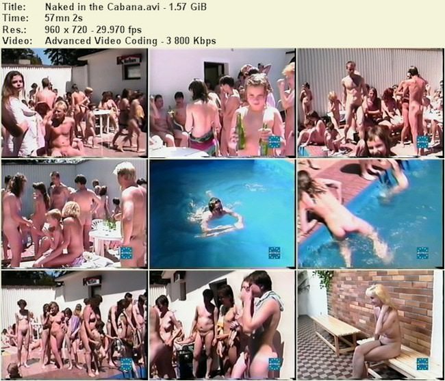 New family nudism video - Naked teen in the cabana [純粋なヌーディズム]