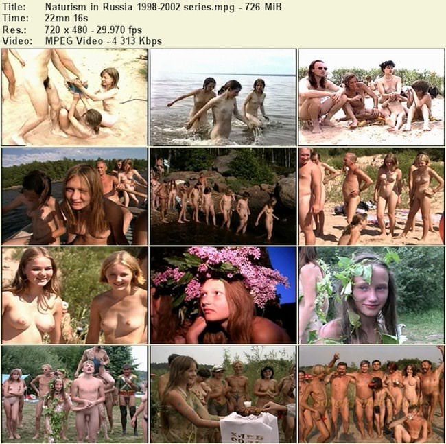 Nude nudist rest video 1998-2002 Naturism in russia [純粋なヌーディズム]