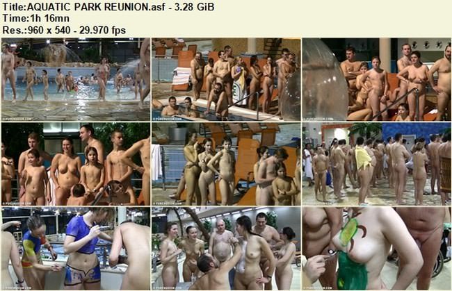 Family nudism in Europe video - Aquatic park reunion [純粋なヌーディズム]