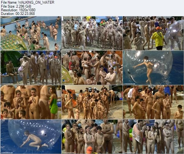 Video with nudists - Walking on water [純粋なヌーディズム]