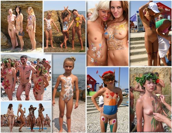 Body paints and colors - Naturism nudism photo PureNudism [純粋なヌーディズム]