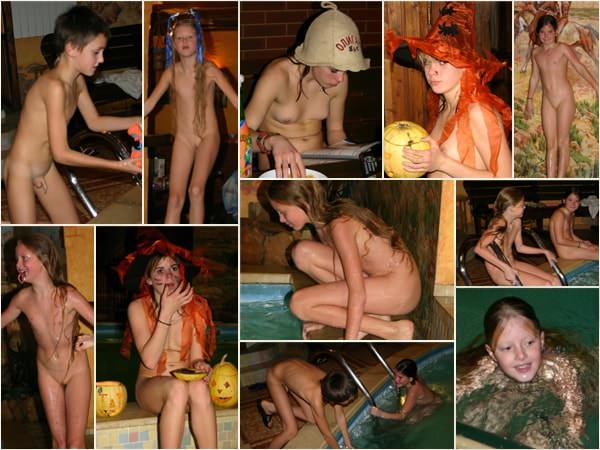 Nude nudists photo PureNudism A wild wild west party [純粋なヌーディズム]