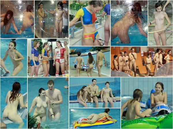 Beauty nudists photo PureNudism Waves & water paints [純粋なヌーディズム]
