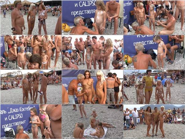 Family nudism in Europe video - Cool day at the beach vol.2 [純粋なヌーディズム]