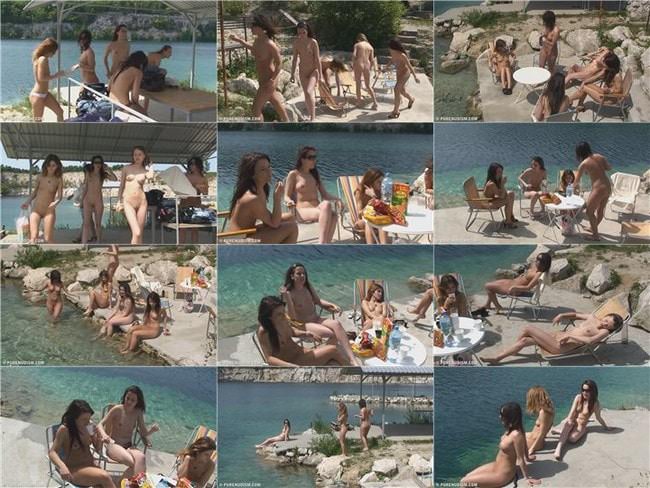 Adult and young nudists video - Joyous day in paradise vol.1 [純粋なヌーディズム]