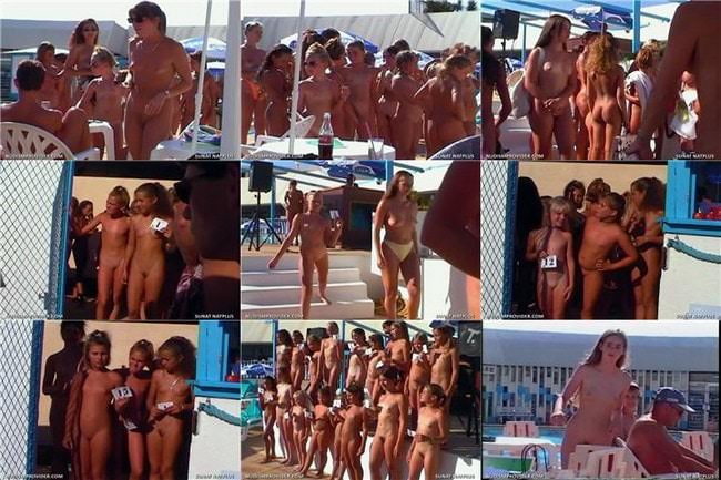 People without clothes video - Junior miss pageant France vol.9 [純粋なヌーディズム]