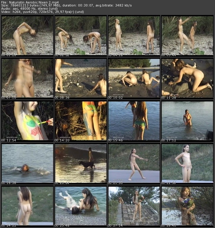 Naturistin Aerobic Nixen 2 [純粋なヌーディズム]